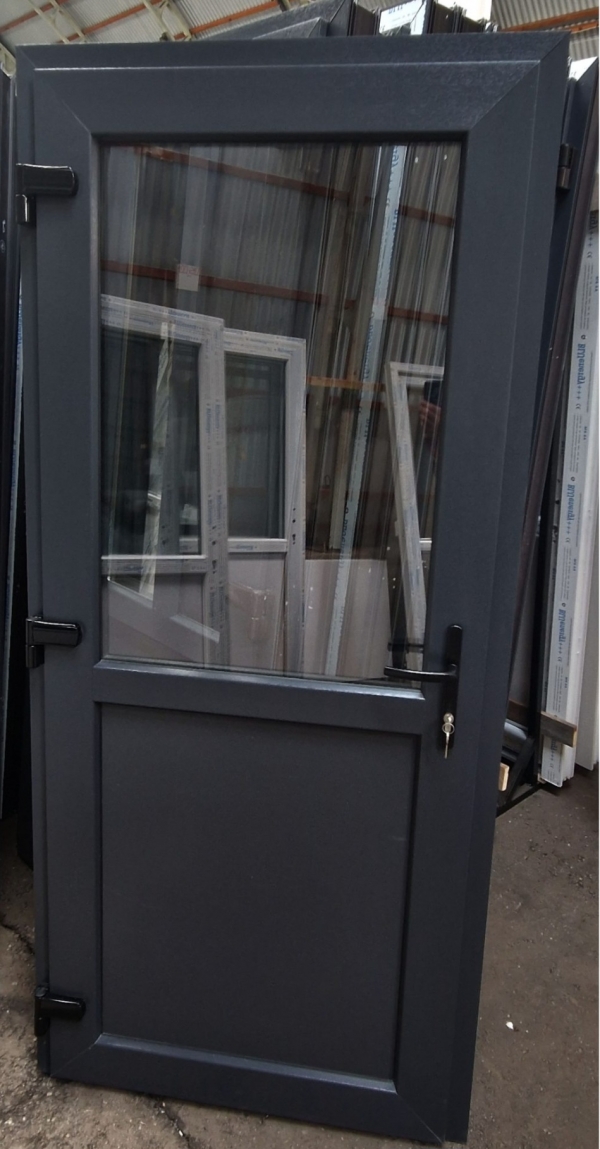 PVC doors, model 1, anthracite