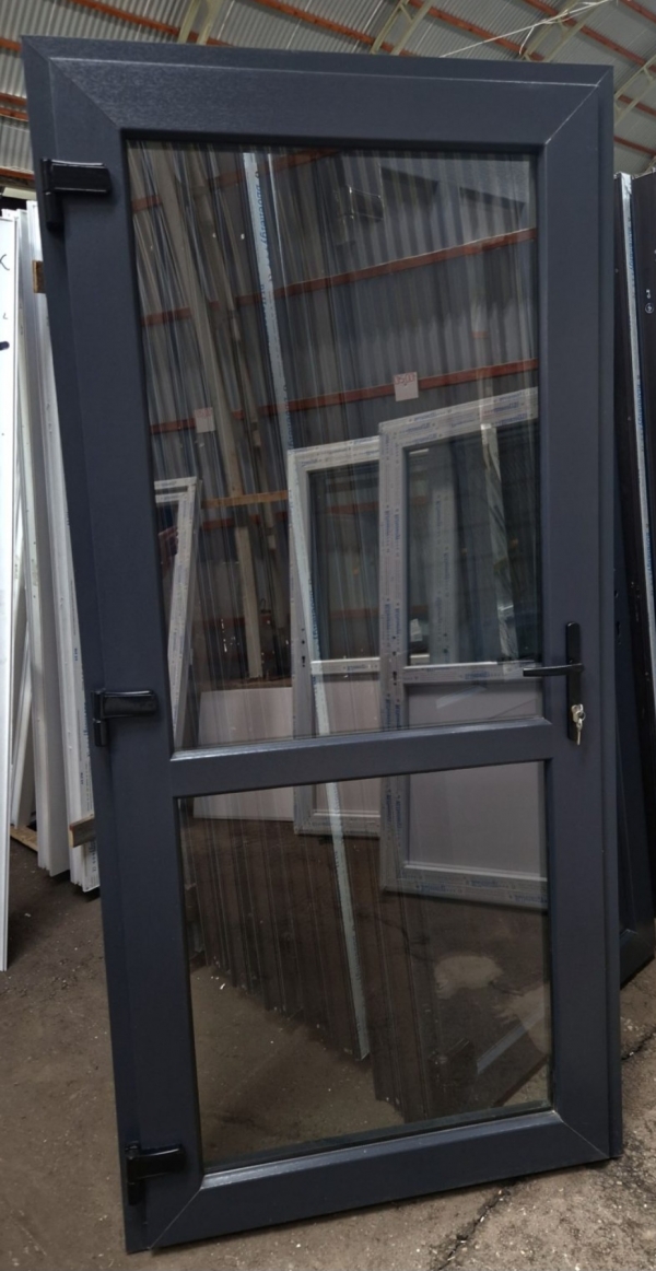 PVC doors, model 2, anthracite