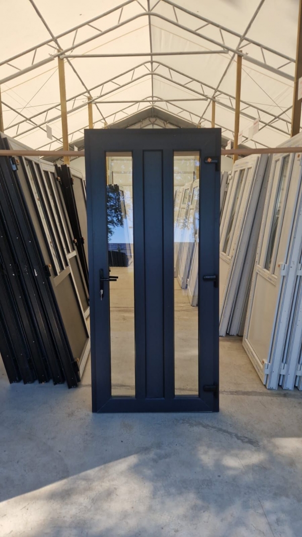 PVC doors, model 11, anthracite