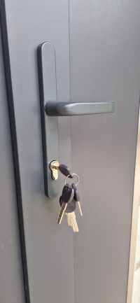 PLASTIC INPUT DOORS WDS Nr.10, Anthracite 48MM