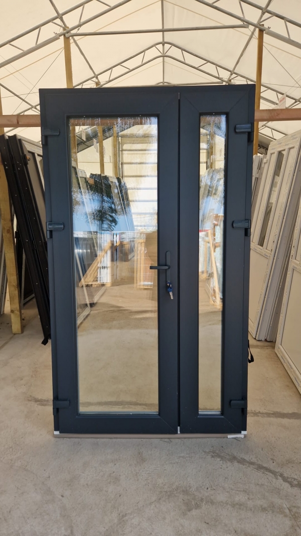 PVC ĀRDURVIS WDS Nr.7, Antracīts 24MM